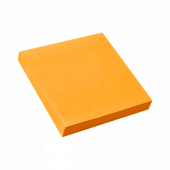 Блок самоклеящийся 76x76мм,100л оранжевый неон Sticky notes