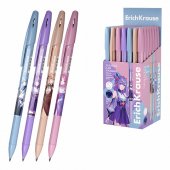 Ручка шариковая ErichKrause R-301 Stick&Grip Manga 0.7, цвет чернил синий