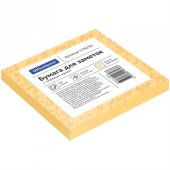 Блок самоклеящийся Office Space, 75 × 75 мм, 100 листов, оранжевый