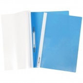 Папка с пластиковым скоросшивателем Berlingo, А4, 180 мкм, голубая