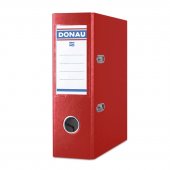Папка-регистратор «Donau», А5, с покрытием из ПВХ/ЭКО, 75 мм, красная