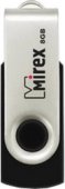 Флэш накопитель USB Mirex SWIVEL WHITE 8GB