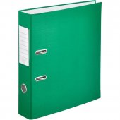 Папка-регистратор Attache Economy «PLUS», А4, с покрытием из ПВХ, 75 мм, темно-зеленая