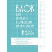 Сменный блок для тетрадей на кольцах 160л А5 