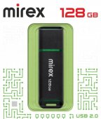 Флэш накопитель USB Mirex SPACER BLACK 128GB (ecopack)