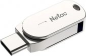 Флэш накопитель Netac 64GB USB3.0 U785C +TypeC Dual Flash Drive (NT03U785C-064G-30PN)