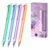 Ручка шариковая автоматическая ErichKrause Nymph Matic Pastel Bloom 0.7, цвет чернил синий
