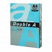 Бумага цветная DOUBLE A, А4, 80 г/м, интенсив синяя 500 листов Бумага цветная DOUBLE A, А4, 80 г/м, интенсив синяя 500 листов