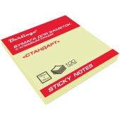 Блок самоклеящийся Berlingo «Стандарт», 76 × 76 мм, 100 л., желтый