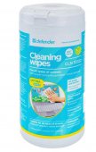 Салфетки чистящие для экранов и мониторов DEFENDER CLN30322 в банке 100шт 