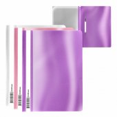 Папка-скоросшиватель пластиковая ErichKrause Glossy Candy, A4, ассорти