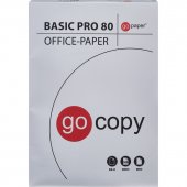 Бумага для офисной техники GO COPY формат А4, 80 г/м2, 500 л., белая (белизна 160% CIE)  класс «C+»