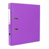 Папка-регистратор А4 50мм ПВХ Эко фиолетовый