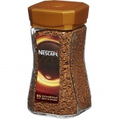Кофе растворимый NESCAFE «Gold», сублимированный, 190 г, стеклянная банка