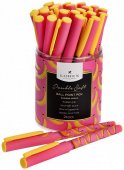 Ручка масляная LOREX BANANA MANIA, серия Double Soft, круглый прорезиненный корпус, резиновый грип, синяя
