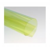 Обложки для переплета пластик А4 прозрач., желтые, 200 мкм, US-0.2mm 100шт  