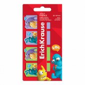 Закладки клейкие бумажные ErichKrause Jolly Friends, 25X67 мм, 80 листов