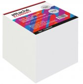 Блок для записей непроклеенный ATTACHE куб 8х8х8см, белый 92%