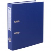 Папка-регистратор OfficeSpace, с покрытием из ПВХ, 50 мм, синяя