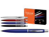 Ручка шариковая автоматическая TUKZAR «Effecta», 0,7 мм, стержень синий, цвет корпуса - ассорти
