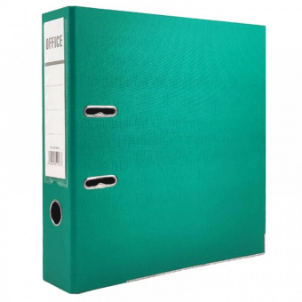 Папка-регистратор А4 70мм бумвинил бирюзовая (производство Беларусь)