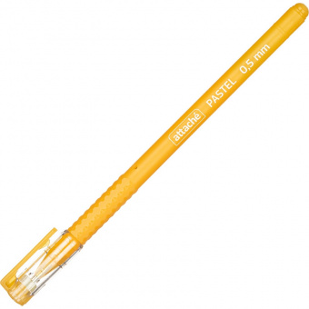 Ручка гелевая Attache "Pastel", 0,5 мм, стержень синий, корпус ассорти