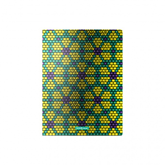Папка на 2 кольцах  ErichKrause Green&Yellow Beads, 24 мм ,А4