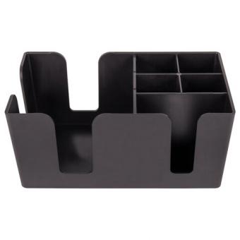 Подставка органайзер барный (шесть отделений) для салфеток, сахара, размешивателей, зубочисток, трубочек, ложечек, LAIMA