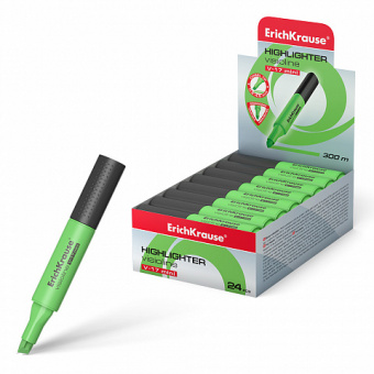 Текстмаркер ErichKrause Visioline V-17 Mini Neon, линия 0,6-4,5мм, цвет чернил зеленый