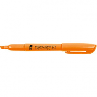 Текстовыделитель LITE, скошенный наконечник 1-5 мм, оранжевый