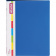 Папка с боковым зажимом Attache, А4, 700 мкм, корешок 17 мм, синяя