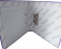 Папка-регистратор А4 50мм фиолетовая COLORBOX с металлической окантовкой, ПВХ, ЭКО  (разобранная)