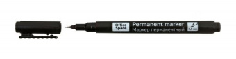 Маркер перманент. игольчат. 0,5мм черный OfficeSpace
