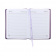 Ежедневник недатированный Канц-Эксмо «Amethyst. Фиолетовый», А5, 136 листов, искусственная кожа