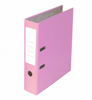 Папка-регистратор «Century», А4, с покрытием из ПВХ/бумага, 50 мм, розовая