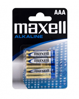 Батарейка Maxell LR03 AAA Alkaline, блистер, 4 шт.