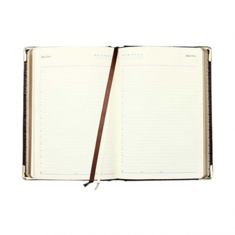 Ежедневник недатированный Канц-Эксмо «Impact», А5, 152 листа, искусственная кожа, коричневый