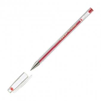 Ручка гелевая Союз «Оскар», 0,7 мм, стержень красный