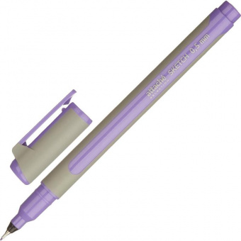 Ручка линер Attache Selection «Sketch», 0,5 мм, стержень фиолетовый