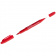 Маркер перманентный двухсторонний, пулевидный наконечник 0,8-2,2 мм, красный