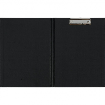 Папка-планшет с зажимом для бумаг Attache А4 черный с верхней крышкой