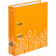 Папка-регистратор Attache "Fantasy", А4, ламинированный картон, 75 мм, оранжевая