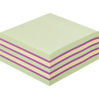 Стикеры Attache Selection куб 76х76, зеленый 400 л