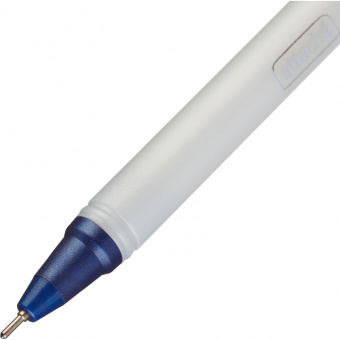 Ручка шариковая Attache Essay 0,5мм масляная,синие чернила, белый корп