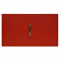 Папка-регистратор на 2 кольца «Century» А4 с покрытием из ПВХ/ПВХ, 35 мм, красная