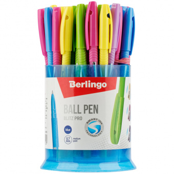 Ручка шариковая Berlingo «Blitz Pro», 0,7 мм, стержень синий