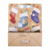 Пакет крафт «Носочки с подарками», вертикальный 18 × 23 × 8 см