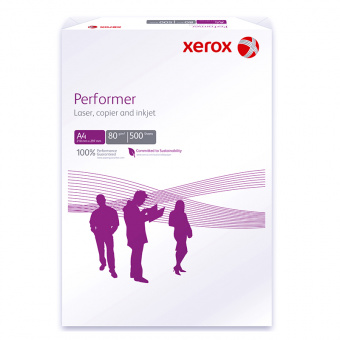 Бумага XEROX PERFORMER, белая, А4, 80 г/м², 500 л, класс «C+»