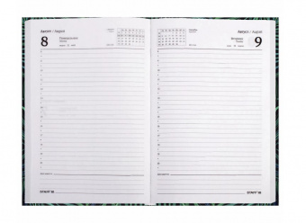 Ежедневник датированный 2022 (145х215 мм), А5, STAFF, ламинированная обложка, "Tropical"