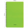 Тетрадь 60л. А4 клетка на гребне OfficeSpace "Neon", пластиковая обложка, салатовая
